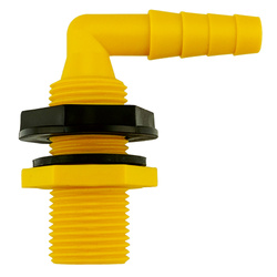 Kolanko do wody pitnej Lilie wąż 10/12 mm na gwint G1/2"