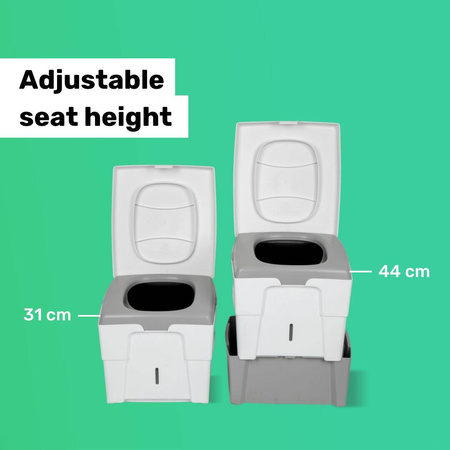 TROBOLO WandaGO – Portable Separating Toilet for Campervans
