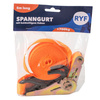 Lashing Strap with Ratchet and Hook, 5 m