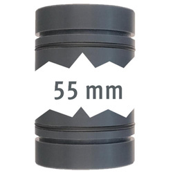 LILIE GrauGELB rura 40 mm długość 5,5 cm R 55 z O-ringami - zrzut wody szarej