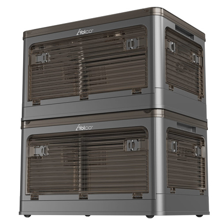 Yolco składane pudełko na kółkach FB40 40 l, Carbon