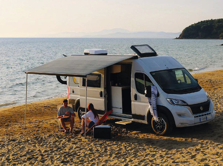 Zestaw profili uszczelniających 370 cm do Fiamma F80S - Fiat Ducato