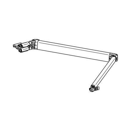 Thule left articulated arm 1500602596 for Omnistor 6200 awning - 2.60 m and 2.80 m length