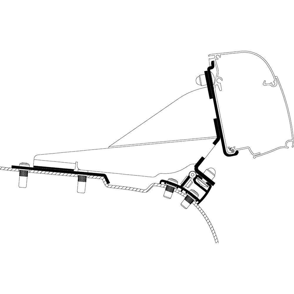 Adapter PSA Minivan G2 do Thule 4200