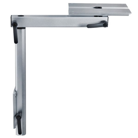 Swivel Table Frame 90°, silver