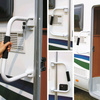 Security bar and entry aid