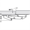 180° flap hinge