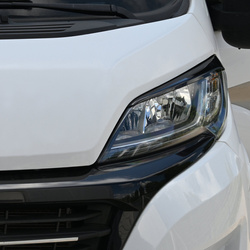 RDX blendy na reflektory czarne nie lakierowane do MB Sprinter 2018