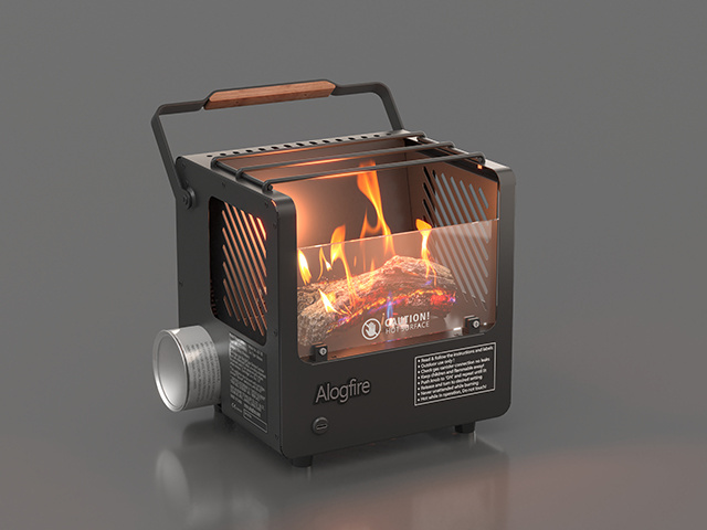 Alogfire Mini Campfire ALF-B11 z kartuszem butanowym