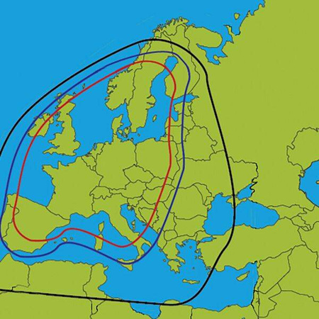 Zestaw anteny satelitarnej ze statywem Maxview Precision, średnica anteny: 55 cm, pojedynczy LNB