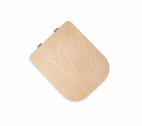 Toilet seat with lid (wood) TROBOLO