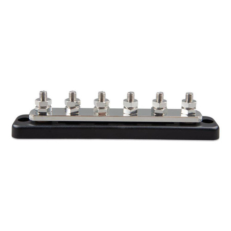 Victron Busbar 250A 2P, 6 śrub + osłona, szyna zbiorcza DC 250 A / 70 V