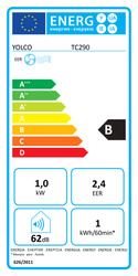 Klimatyzator przenośny Yolco TC290 1kW