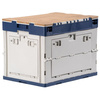 Foldable transport box