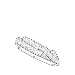 Replika drewnianej obudowy kominka do S-5004