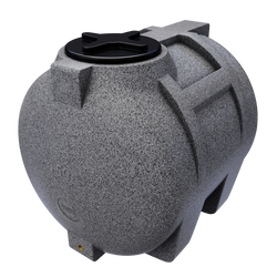 Pojemnik na płyny z niskim środkiem ciężkości 150 l UHPLAST marmurowy