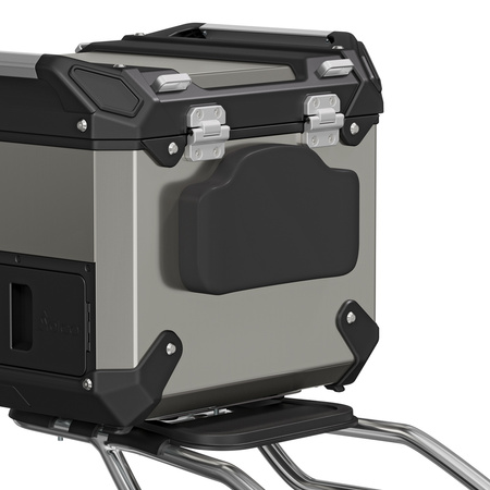 Yolco kompresorowa lodówka motocyklowa topcase MCX17 17 l, srebrna