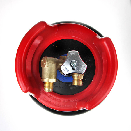 GasBank SLIM DUO 5kg - Kewlarowa Butla Gazowa LPG z zaworem OPD 80%