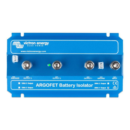 Odłącznik Argofet 200-3 trzy baterie 200A Victron