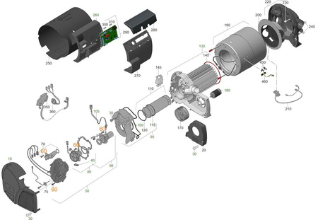 Zestaw śrub M4x16 do Combi D, 6 sztuk