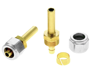 Końcówka przewodu termoplastycznego 8mm na rurkę miedzianą 8mm