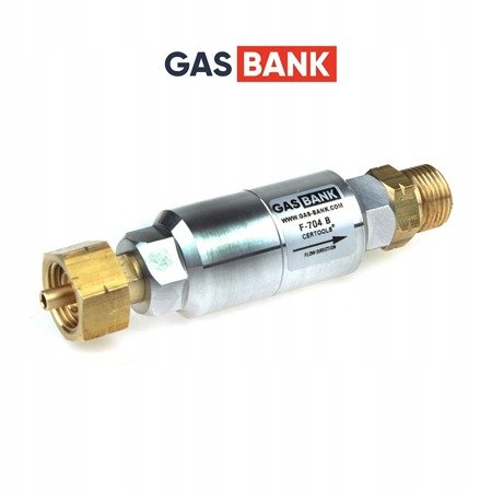 GasBank filtr DIN G12 KLF do butli i wózków