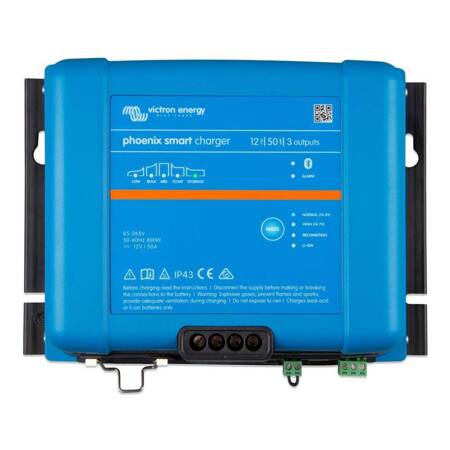 Ładowarka Phoenix Smart IP43 12/50(3) 120-240V Victron z Bluetooth