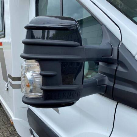 Ochrona lusterek Ford Transit Custom Milenco 2 sztuki czarne