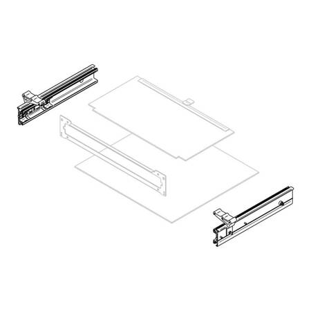 Rama montażowa Thule Slide-Out V19 Crafter 400