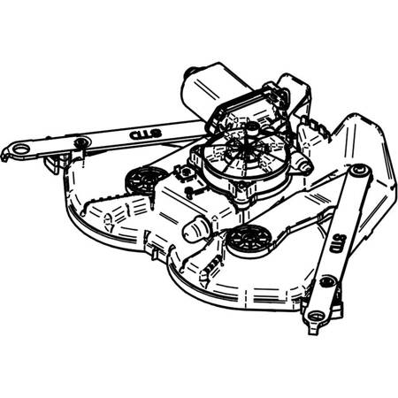 Silnik Thule Slide-Out Step G2 12V z mechanizmem nożycowym